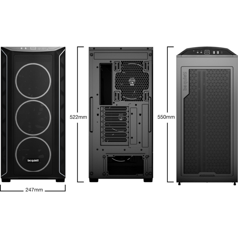 Корпус Be quiet! Shadow Base 800 FX Black (BGW63)