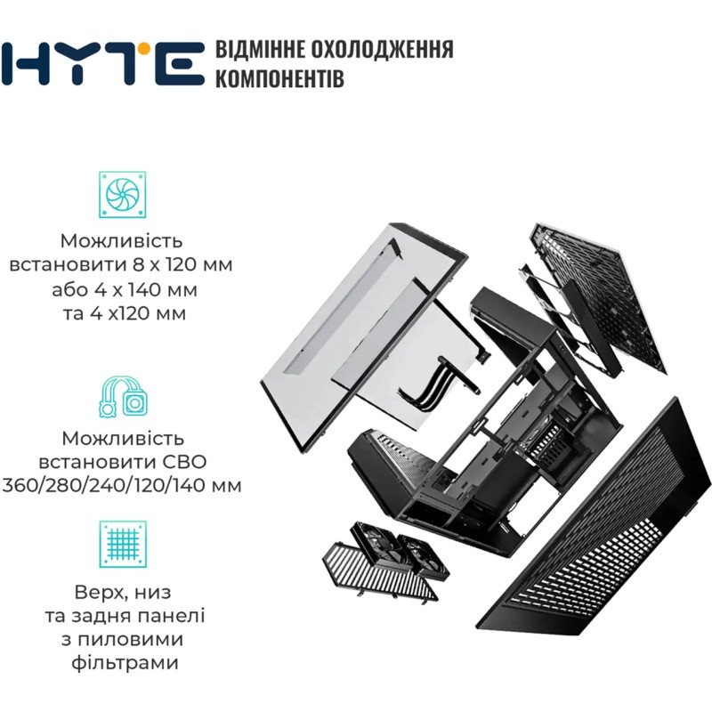Корпус Hyte CS-HYTE-Y60-B