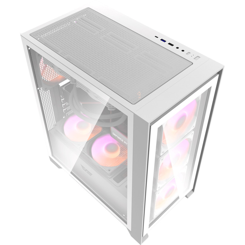 Корпус DarkFlash DRX70 GLASS White