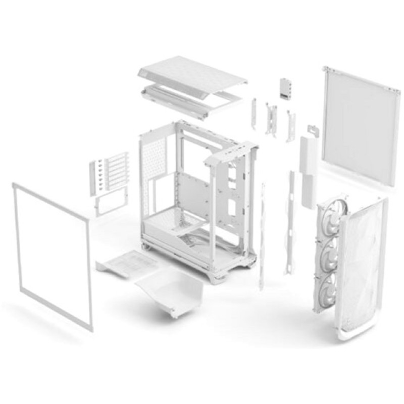 Fractal Design Meshify 3 Ambience Pro RGB White (FD-C-MES3A-05)