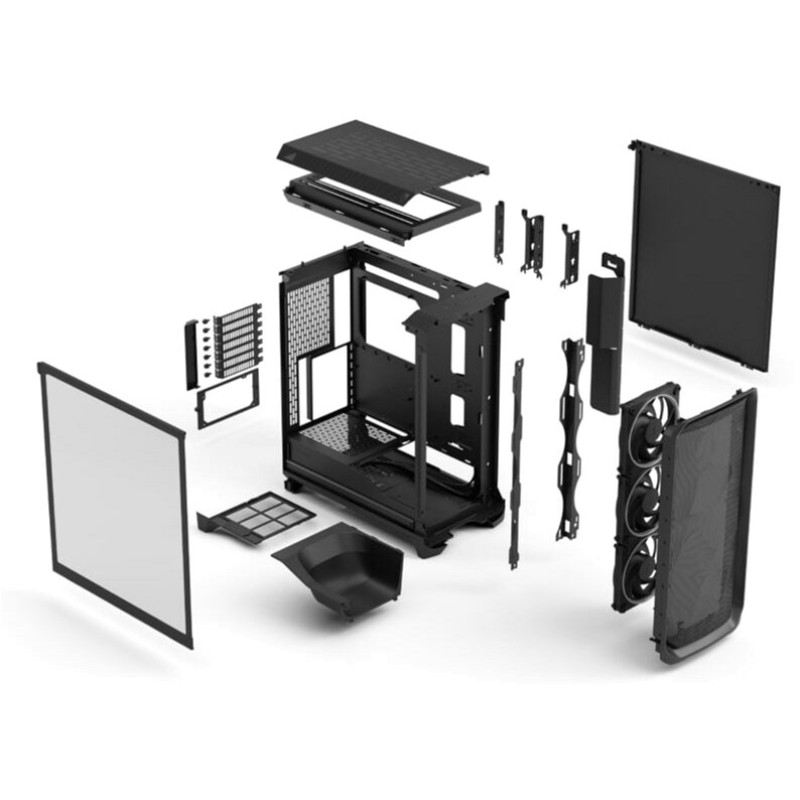 Fractal Design Meshify 3 RGB TG LT Black (FD-C-MES3A-06)
