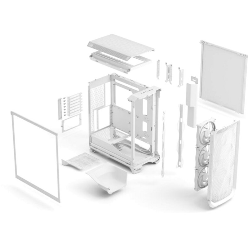 Fractal Design Meshify 3 RGB TG CT White (FD-C-MES3A-07)