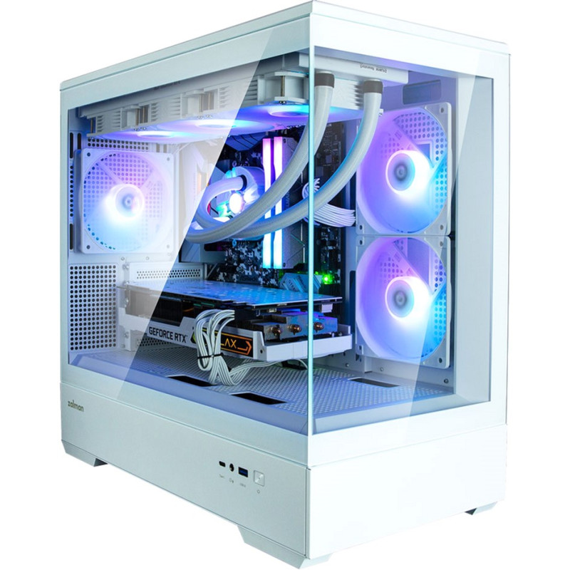 Корпус Zalman P30 Black/White (P30BW)
