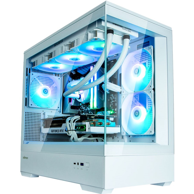 Корпус Zalman P30 Black/White (P30BW)