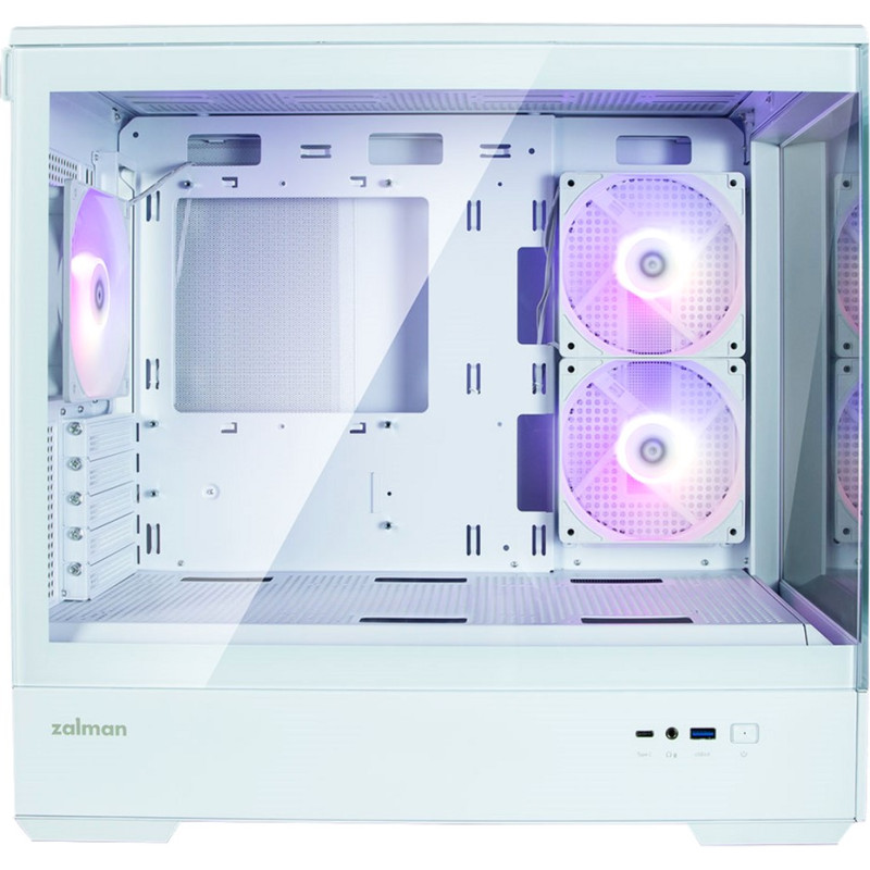 Корпус Zalman P30 Black/White (P30BW)