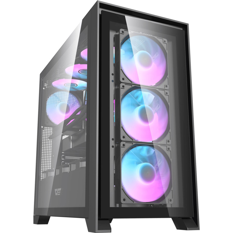 Корпус DarkFlash DRX90 GLASS Black