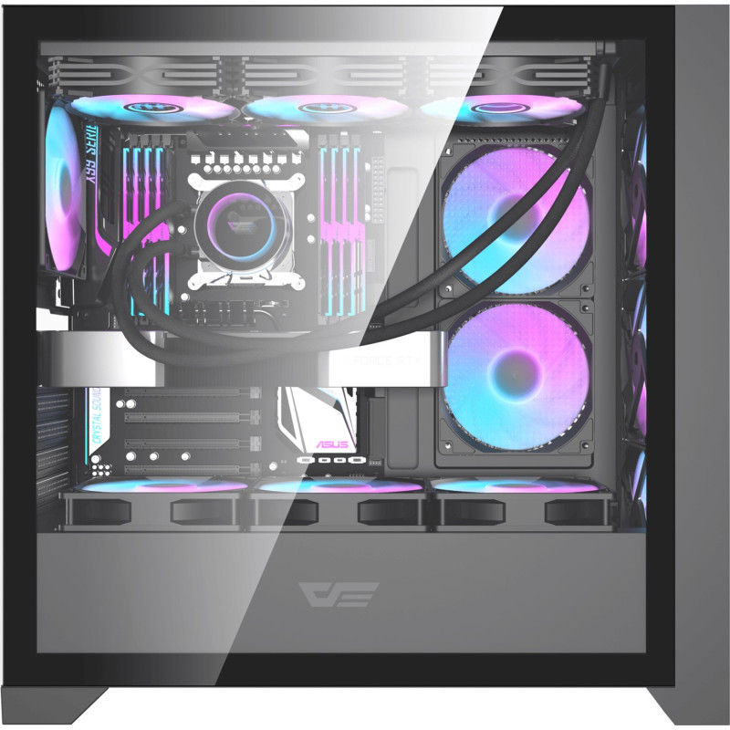 Корпус DarkFlash DRX90 GLASS Black