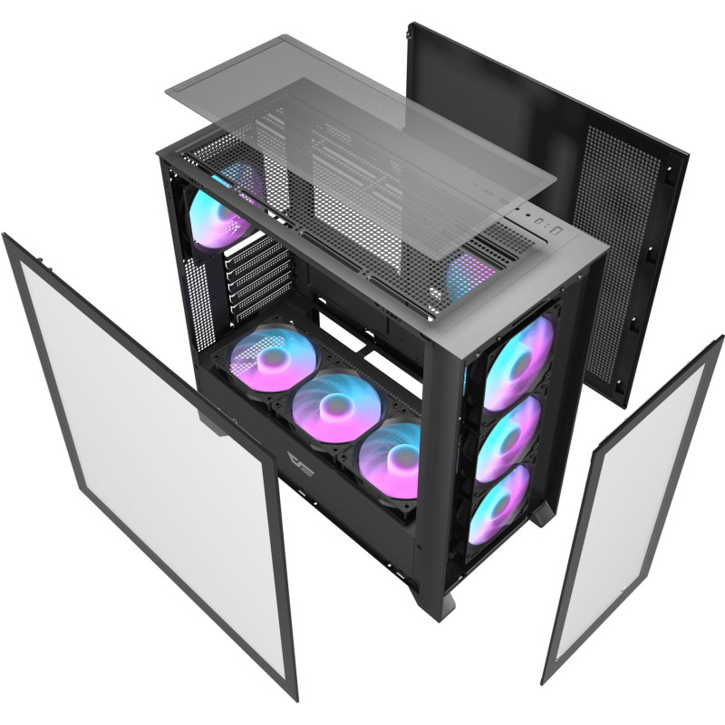 Корпус DarkFlash DRX90 GLASS Black