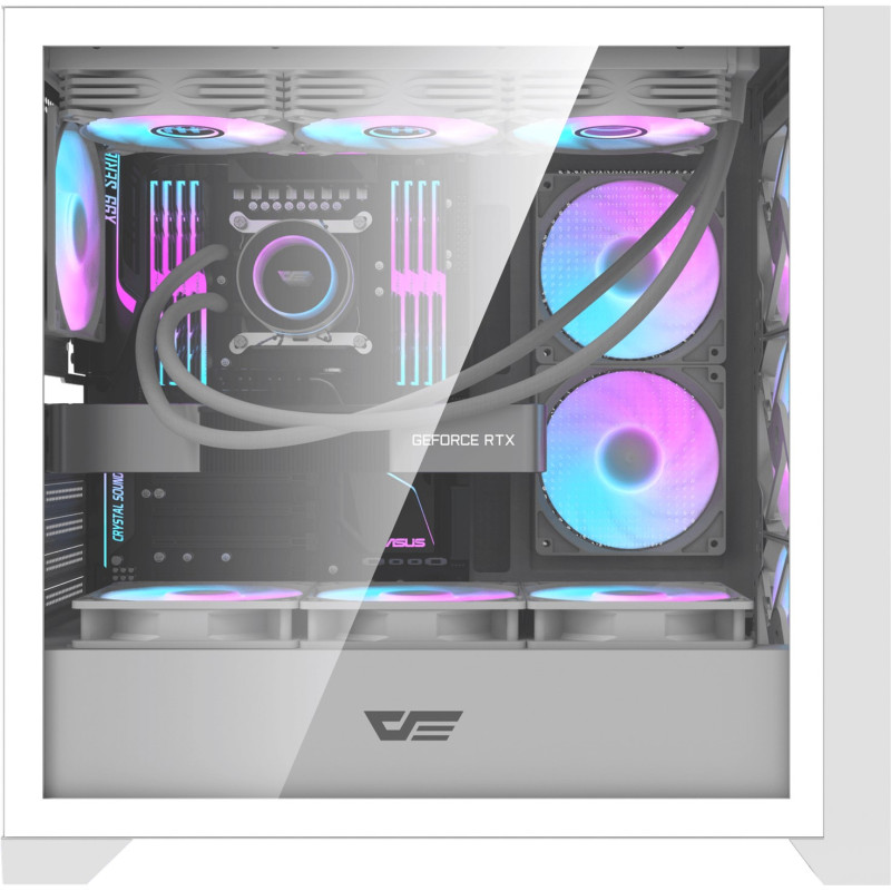 Корпус DarkFlash DRX90 GLASS White