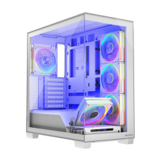 Корпус Modecom VOLCANO STELLAR ARGB MIDI WHITE (AT-STELLAR-5F-ARGB-20)