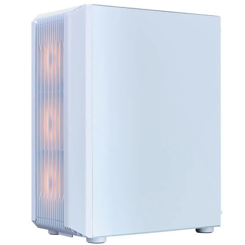 Корпус 1stPlayer H6-WH-4F7-W White без БП