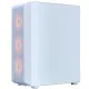 Корпус 1stPlayer H6-WH-4F7-W White без БП