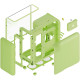 Корпус HYTE X50 Matcha Green (CS-HYTE-X50G-MM)