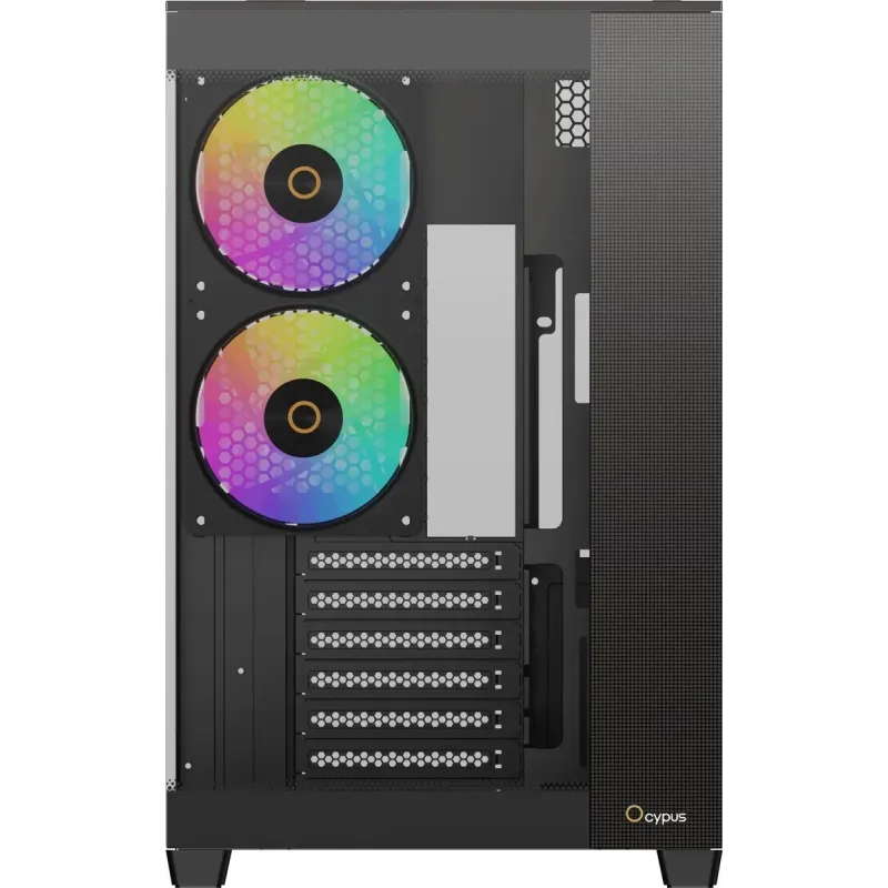 Корпус Ocypus DELTA C74 ARGB Black (DELTA-C74-BKD200XX-GL)