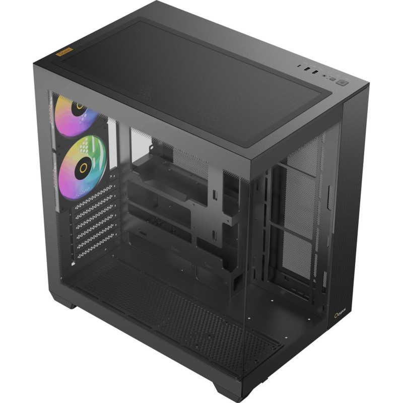 Корпус Ocypus DELTA C74 ARGB Black (DELTA-C74-BKD200XX-GL)