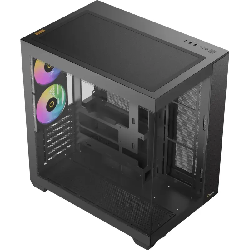 Корпус Ocypus DELTA C74 ARGB Black (DELTA-C74-BKD200XX-GL)