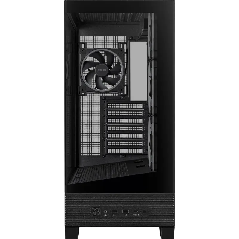 Корпус Asus A31 Plus Black Tempered Glass без БЖ (90DC00R0-B19000)