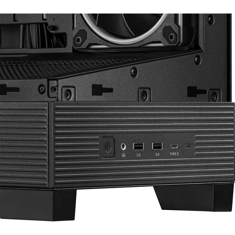 Корпус Asus A31 Plus Black Tempered Glass без БЖ (90DC00R0-B19000)