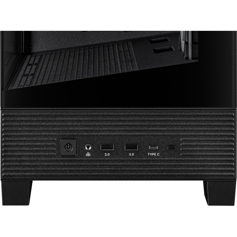 Корпус Asus A31 Plus Black Tempered Glass без БЖ (90DC00R0-B19000)