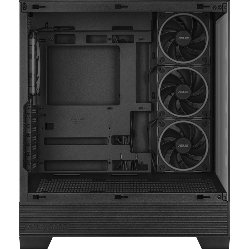 Корпус Asus A31 Plus Black Tempered Glass без БЖ (90DC00R0-B19000)