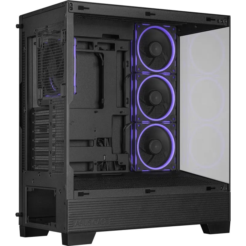 Корпус Asus A31 Plus Black Tempered Glass без БЖ (90DC00R0-B19000)