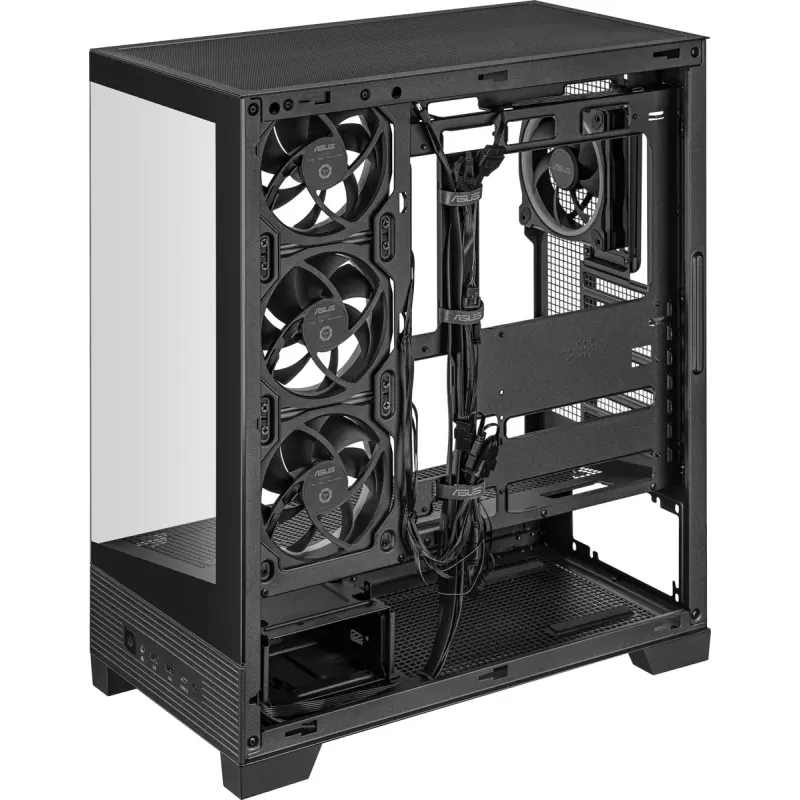 Корпус Asus A31 Plus Black Tempered Glass без БЖ (90DC00R0-B19000)