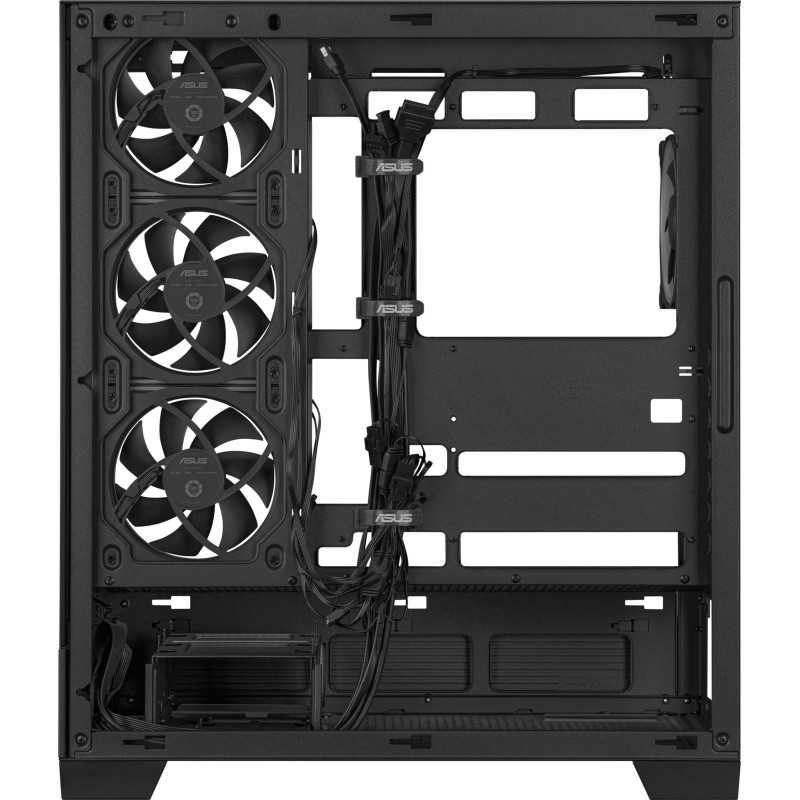 Корпус Asus A31 Plus Black Tempered Glass без БЖ (90DC00R0-B19000)