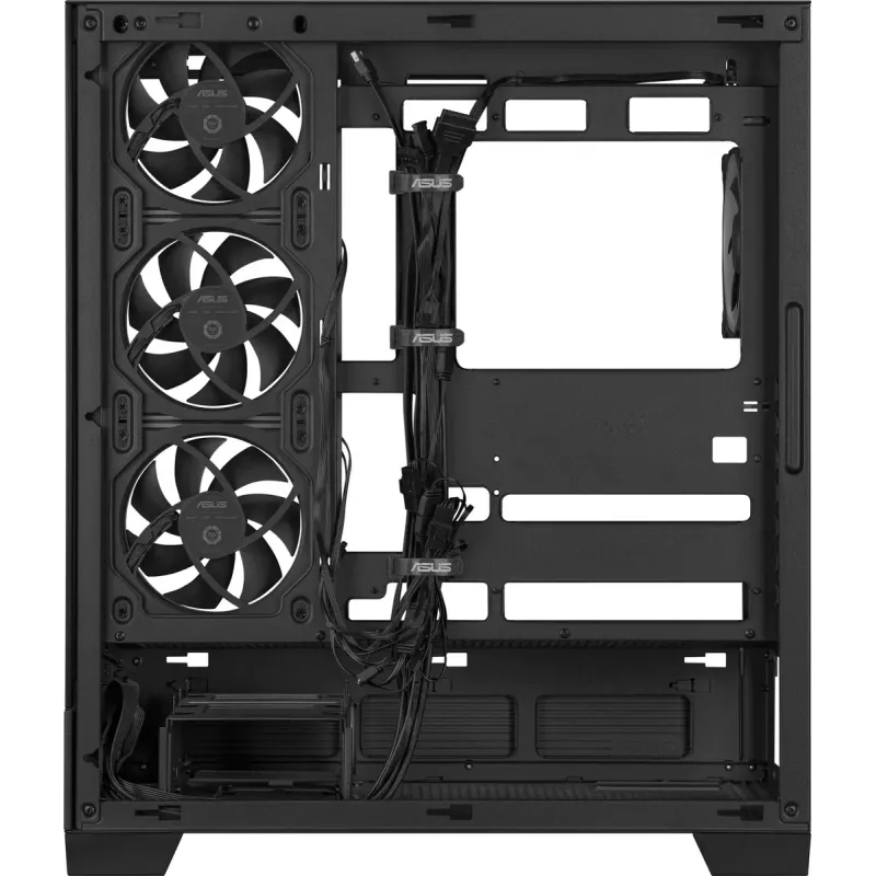 Корпус Asus A31 Plus Black Tempered Glass без БЖ (90DC00R0-B19000)