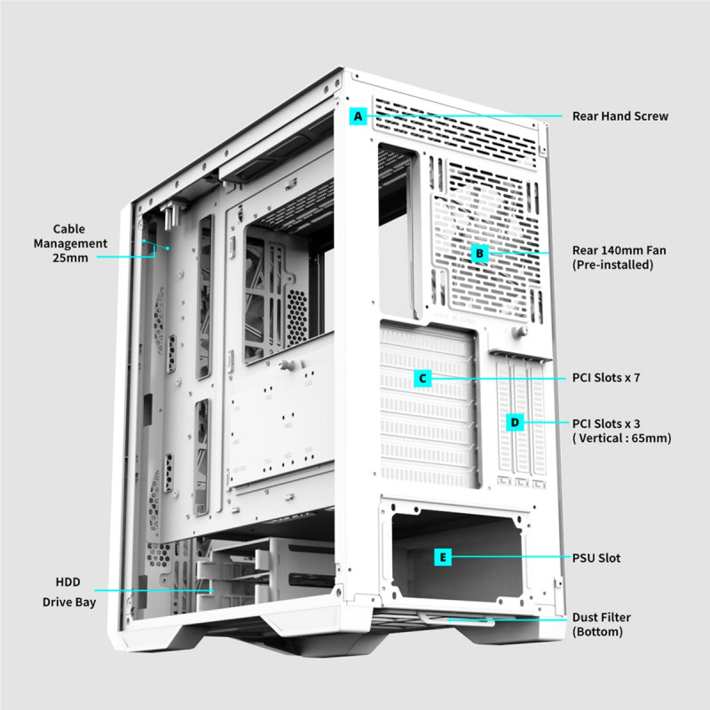 Zalman Z9 Iceberg MS White