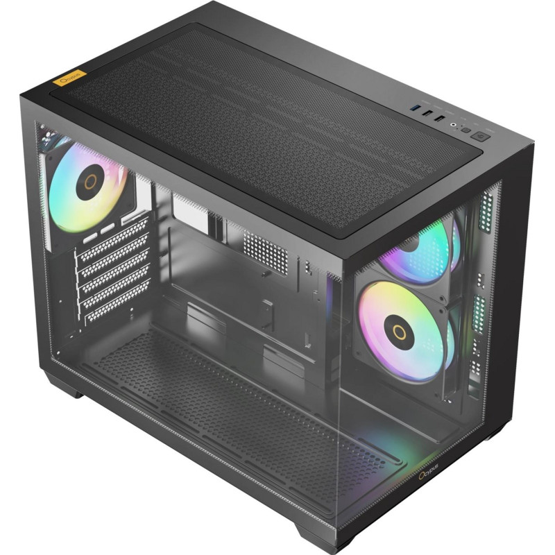 Корпус Ocypus GAMMA C54 ARGB Black (GAMMA-C54-BKD300XX-GL)