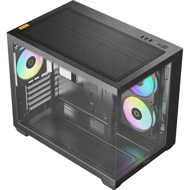 Корпус Ocypus GAMMA C54 ARGB Black (GAMMA-C54-BKD300XX-GL)