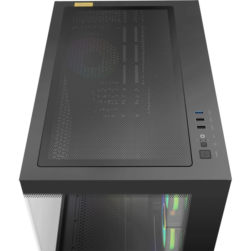 Корпус Ocypus GAMMA C54 ARGB Black (GAMMA-C54-BKD300XX-GL)