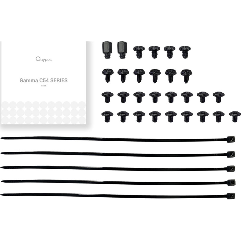 Корпус Ocypus GAMMA C54 ARGB Black (GAMMA-C54-BKD300XX-GL)