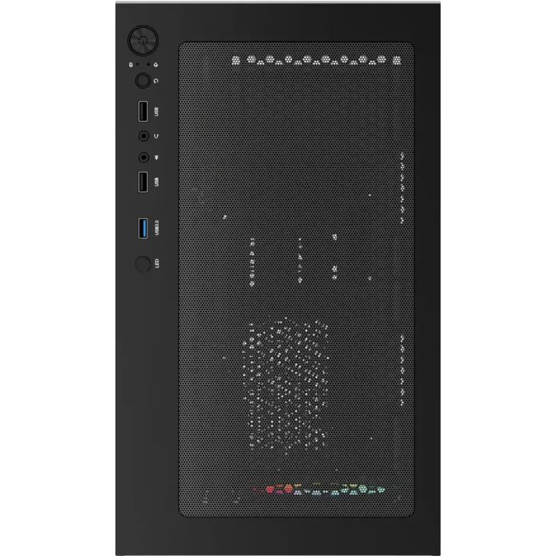 Корпус AeroCool Viewport Mini-G-BK-v2 (ACCM-ES09133.11) Black без БП