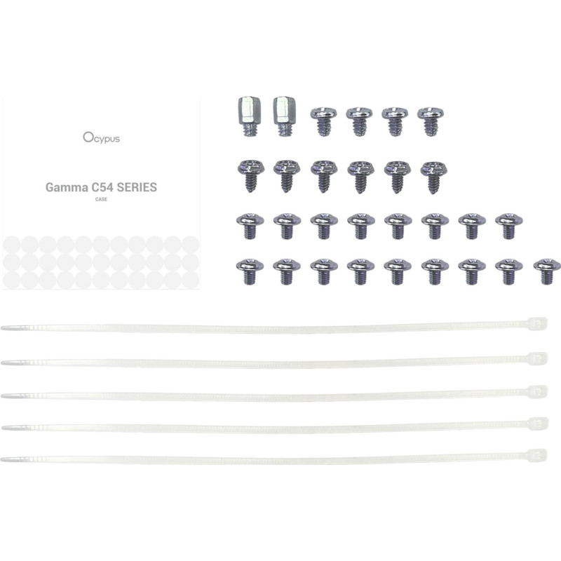 Корпус Ocypus GAMMA C54 ARGB White (GAMMA-C54-WHD300XX-GL)