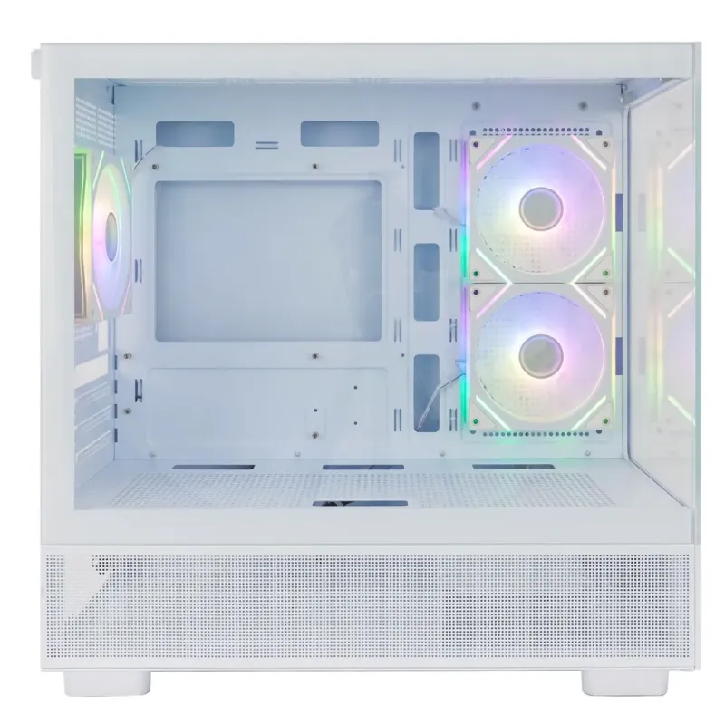 Корпус 1stPlayer Mi5-WH-2FC7R-W-1FC7-W White без БП