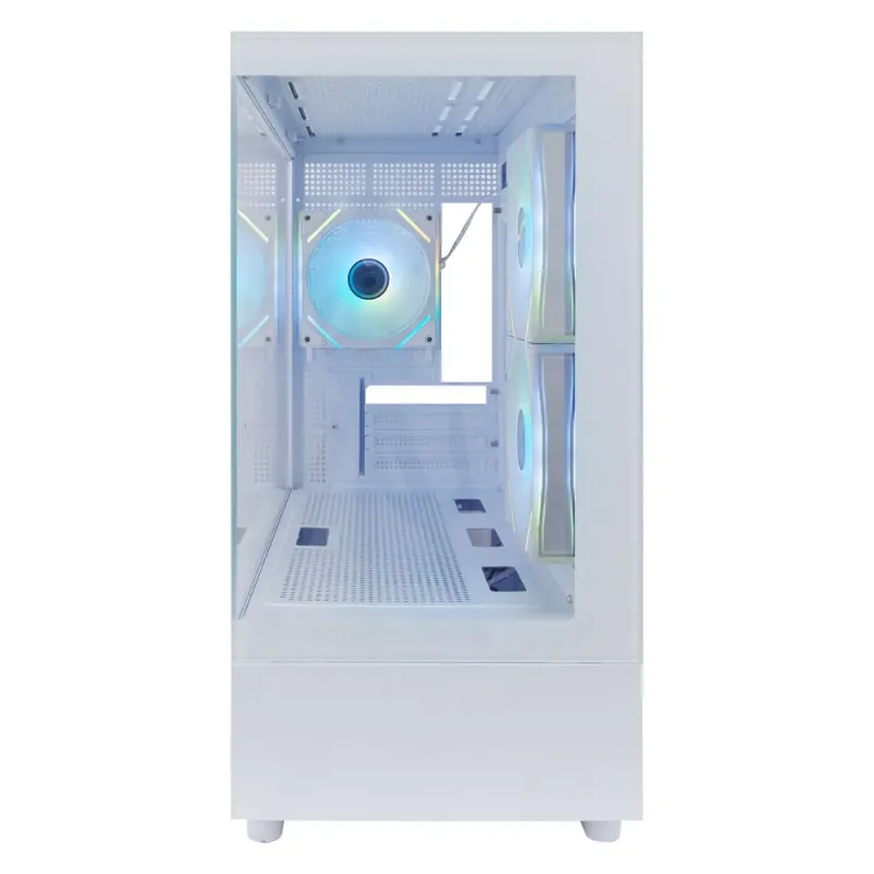 Корпус 1stPlayer Mi5-WH-2FC7R-W-1FC7-W White без БП