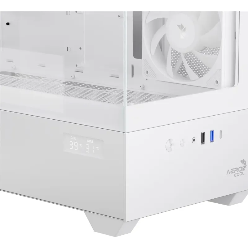 Корпус AeroCool P500D Digi-G-WT-v1 White (ACCM-PN07033.21)