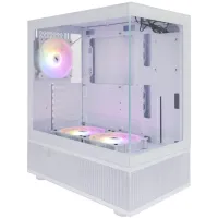 Корпус 1stPlayer Mi7-A-WH-2F7R-W-1F7-W White без БП