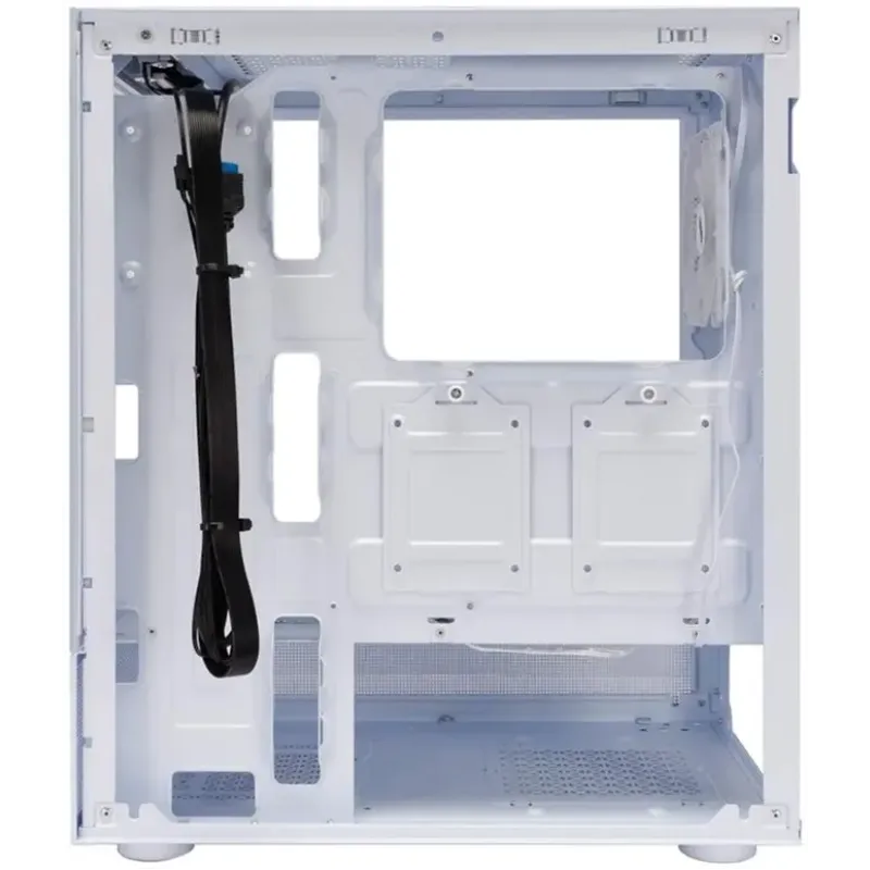 Корпус 1stPlayer Mi7-A-WH-2F7R-W-1F7-W White без БП