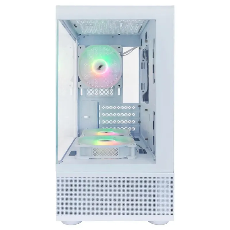 Корпус 1stPlayer Mi2-A-WH-2F7R-W-1F7-W White без БП