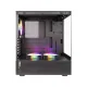 Корпус 1stPlayer Mi7-A-BK-2F7R-1F7 Black без БП