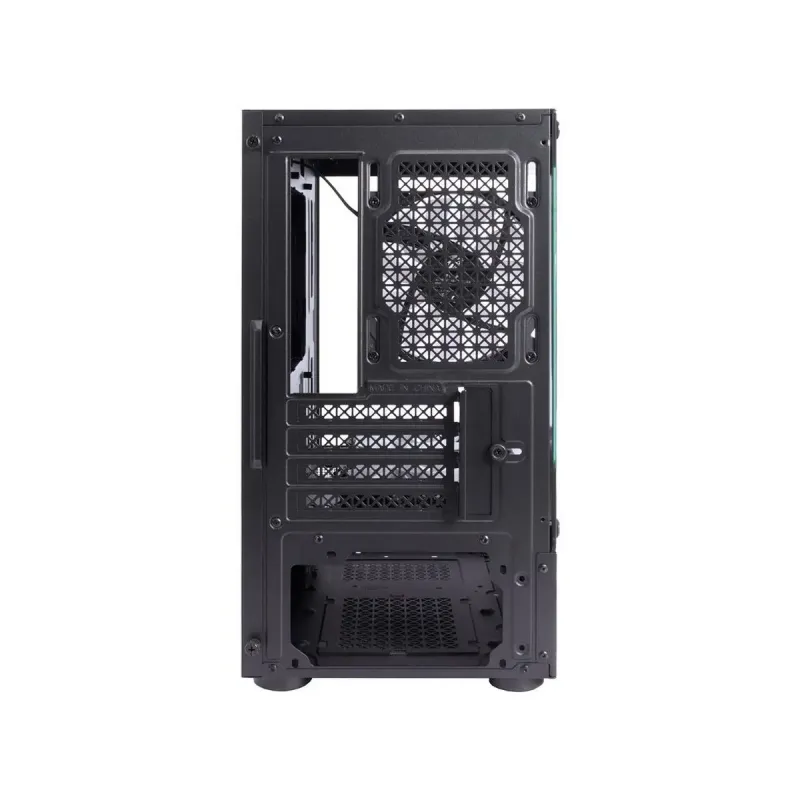 Корпус 1stPlayer Mi2-A-BK-2F7R-1F7 Black без БП
