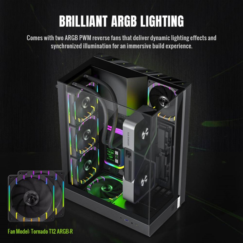 Корпус GAMEMAX T20 BK