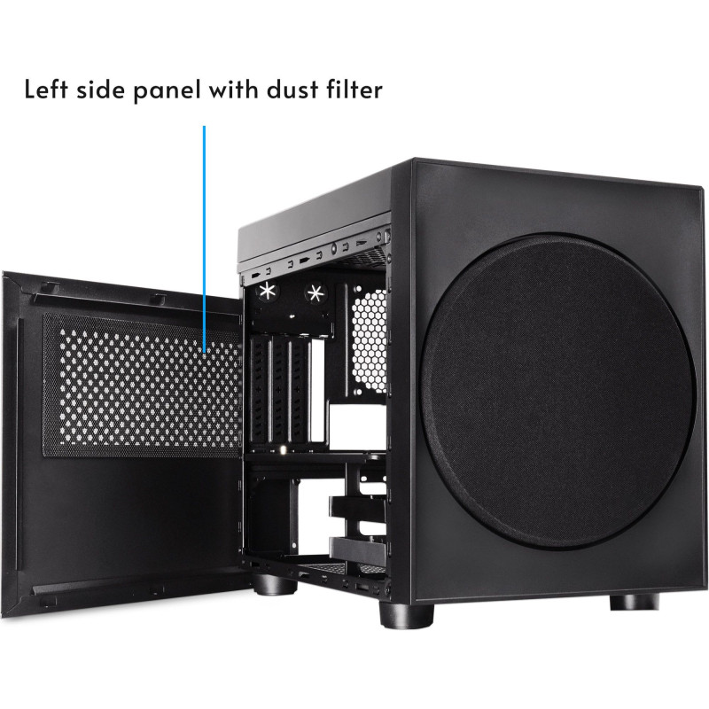 Корпус Chieftec The Cube Black (CI-03B-OP)