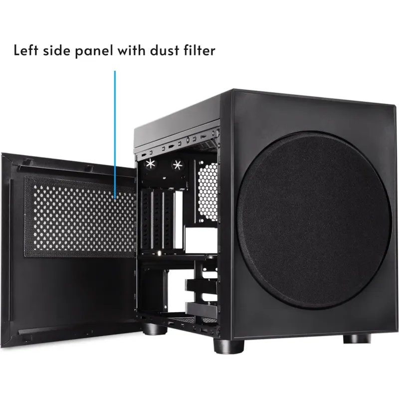 Корпус Chieftec The Cube Black (CI-03B-OP)