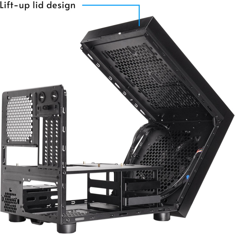 Корпус Chieftec The Cube Black (CI-03B-OP)
