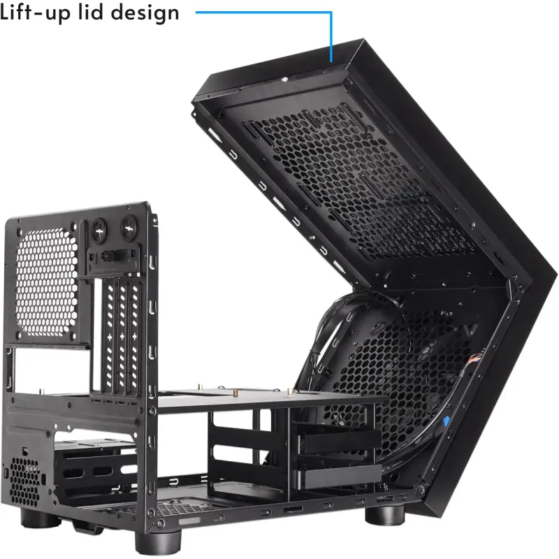 Корпус Chieftec The Cube Black (CI-03B-OP)