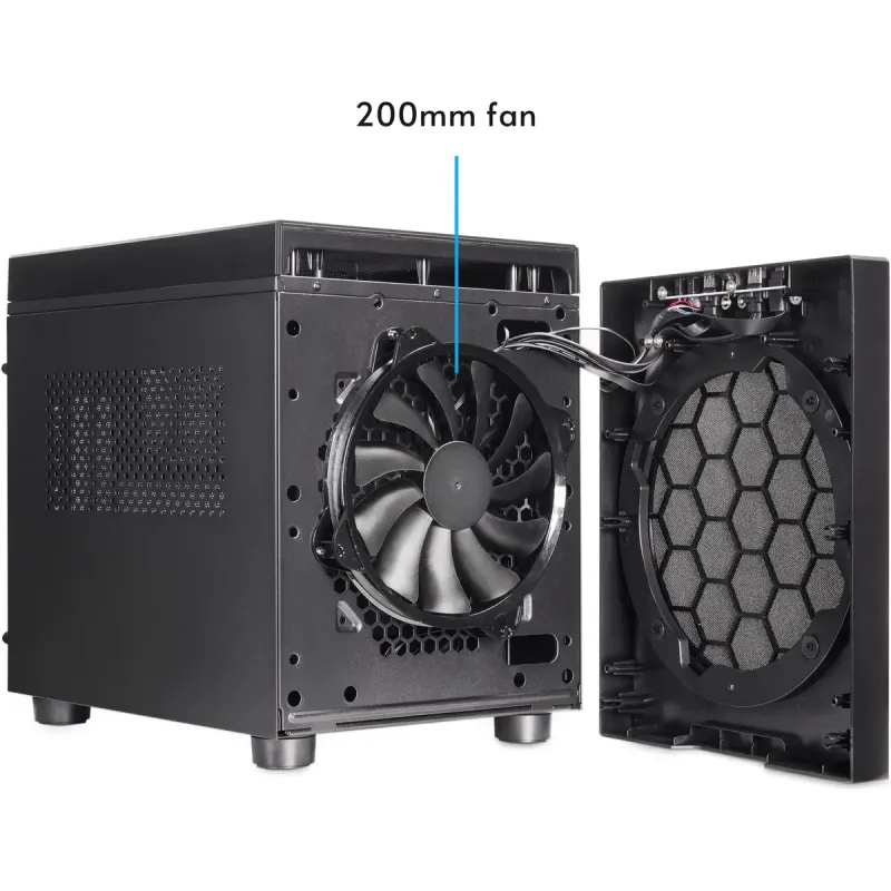 Корпус Chieftec The Cube Black (CI-03B-OP)