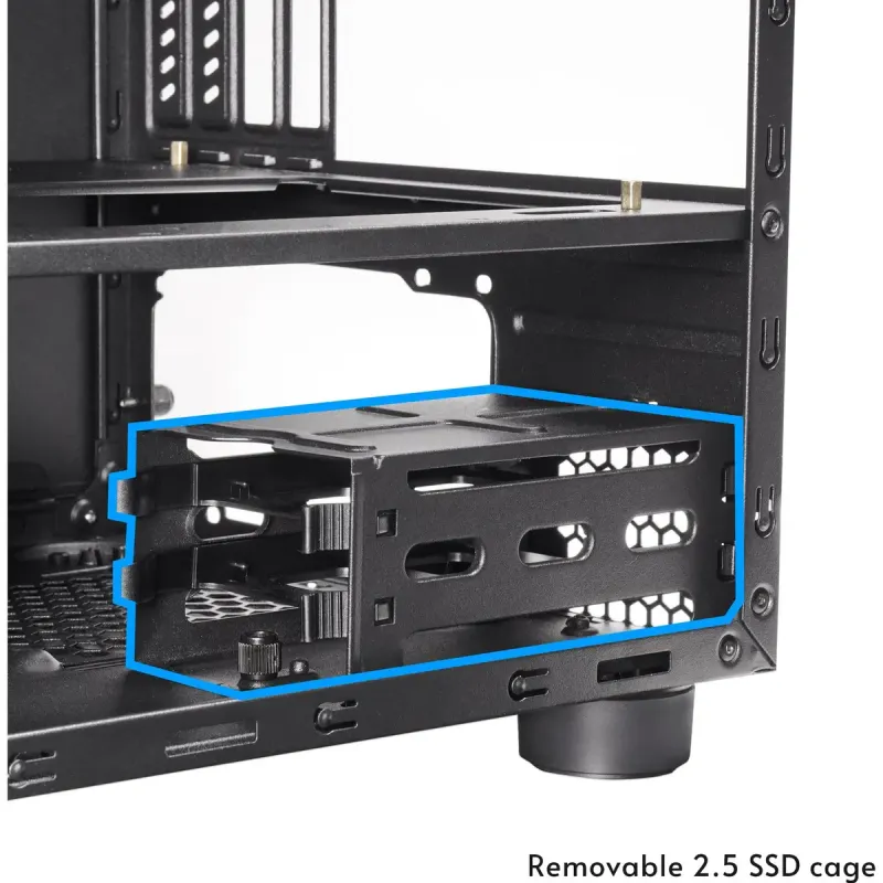 Корпус Chieftec The Cube Black (CI-03B-OP)